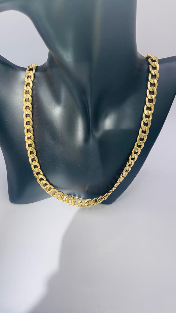 18K gold chain necklace
